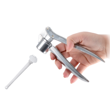 Чеснокодавка (15 см), +  щетка для очистки из твердого пластика. (12 см) — Интернет каталог PriceOK