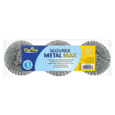 Металлическая щетка Clarina, 3 шт — Интернет каталог PriceOK
