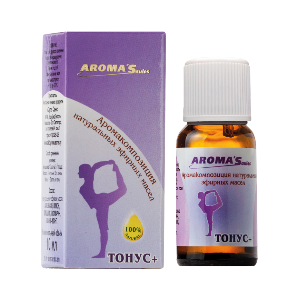 Аромакомпозиция эфирных масел ТОНУС+ AROMA'Saules 10 мл фото 1 — Интернет каталог PriceOK
