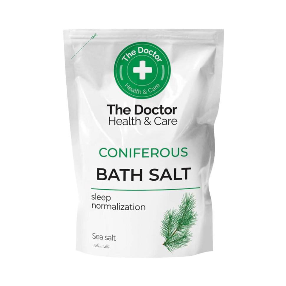 Соль морская для ванн хвойная Домашний доктор, здоровый сон, 500 г фото 1 — Интернет каталог PriceOK