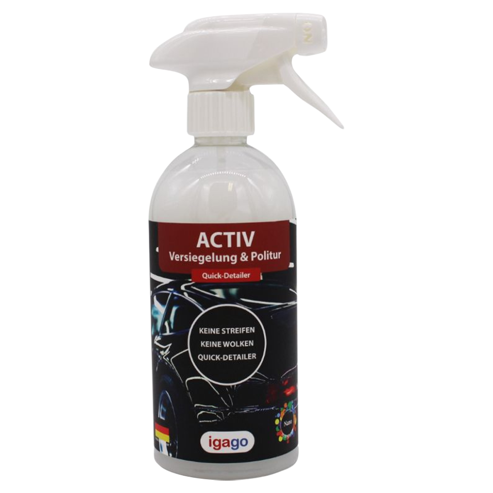 Полироль-герметик, QUICK-DETAILER, с НАНО ТЕХНОЛОГИЯМИ, IGAGO, Сделано в Германии фото 1 — Интернет каталог PriceOK