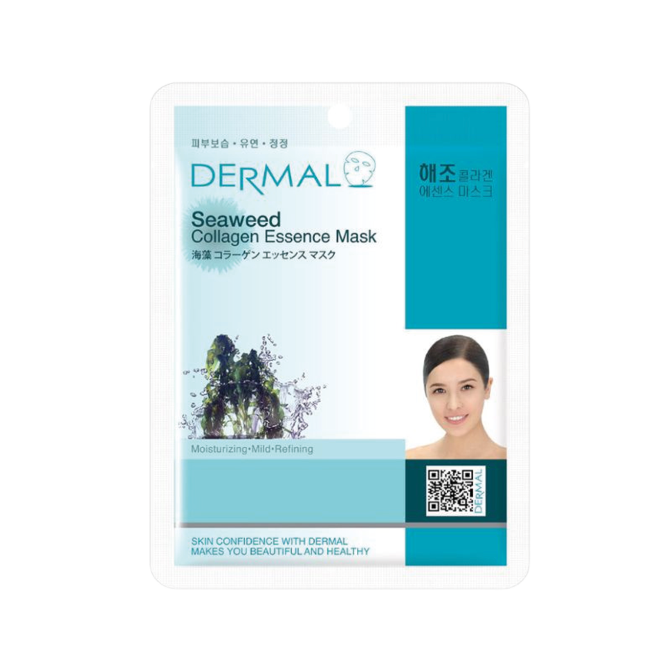 DERMAL тканевая маска для лица с коллагеном и морскими водорослями, 23 г фото 1 — Интернет каталог PriceOK