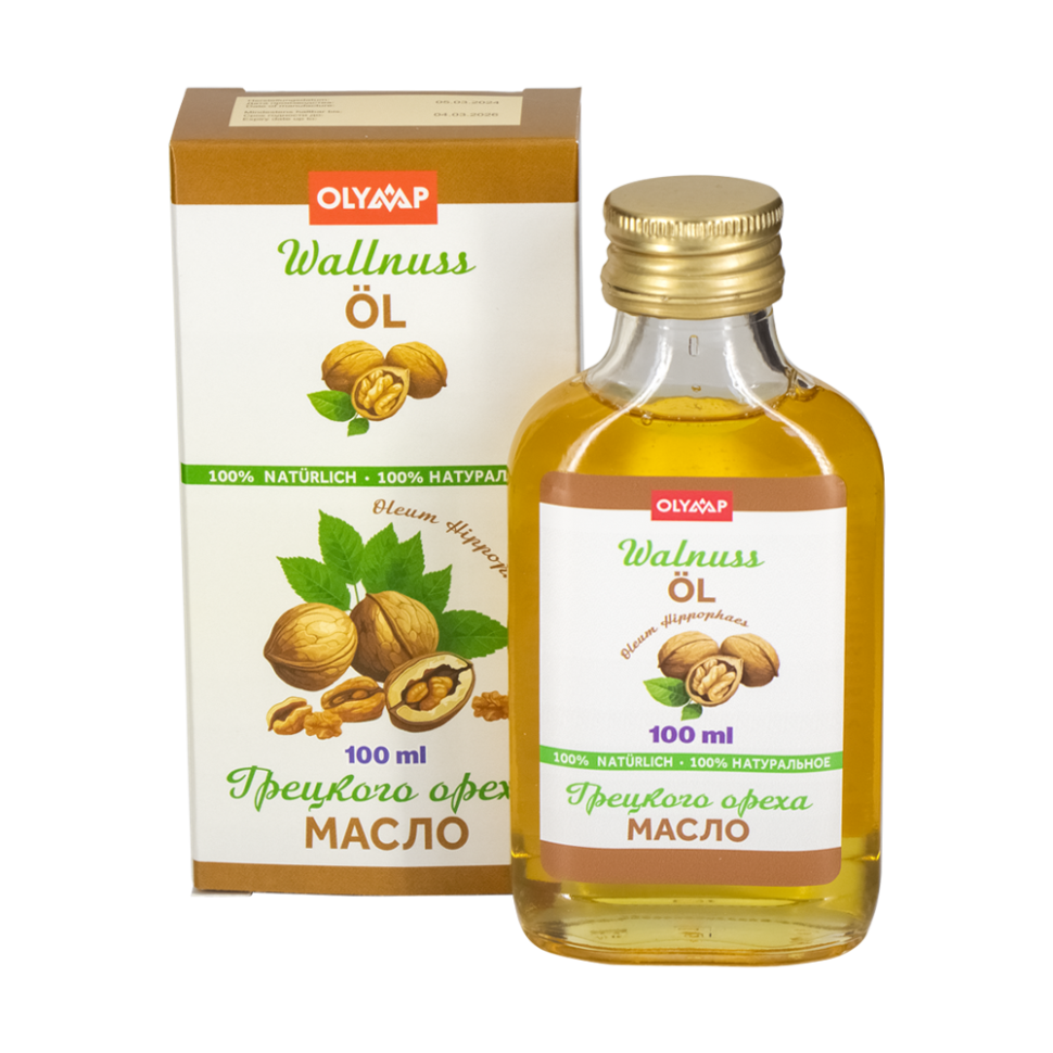 Масло грецкого ореха 100 мл фото 1 — Интернет каталог PriceOK