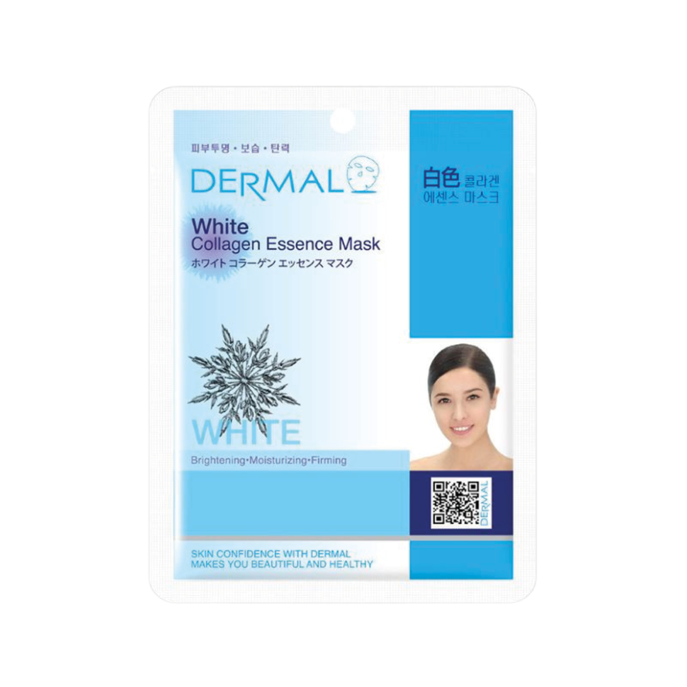 DERMAL тканевая маска для лица с коллагеном и белой шелковицей, 23 г фото 1 — Интернет каталог PriceOK