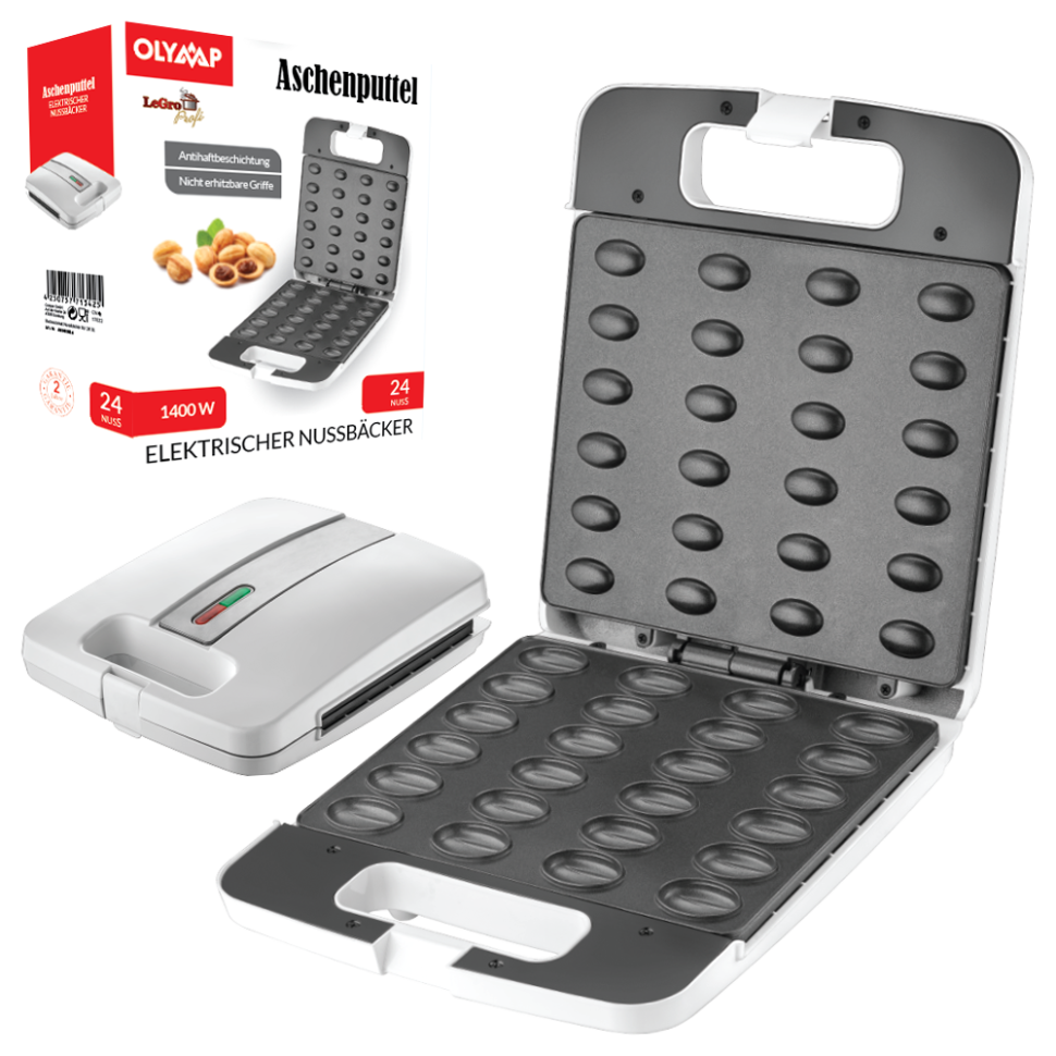 Электрическая орешница - Золушка, для 24 орешков, 31,5 х 10 х 26,5 см фото 1 — Интернет каталог PriceOK