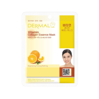 DERMAL тканевая маска для лица с коллагеном и витаминным комплексом, 23 г — Интернет каталог PriceOK