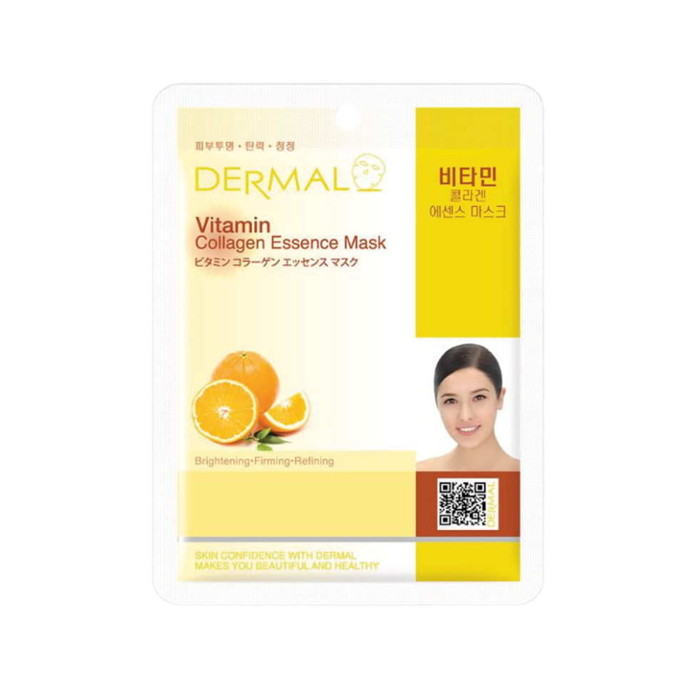 DERMAL тканевая маска для лица с коллагеном и витаминным комплексом, 23 г фото 1 — Интернет каталог PriceOK