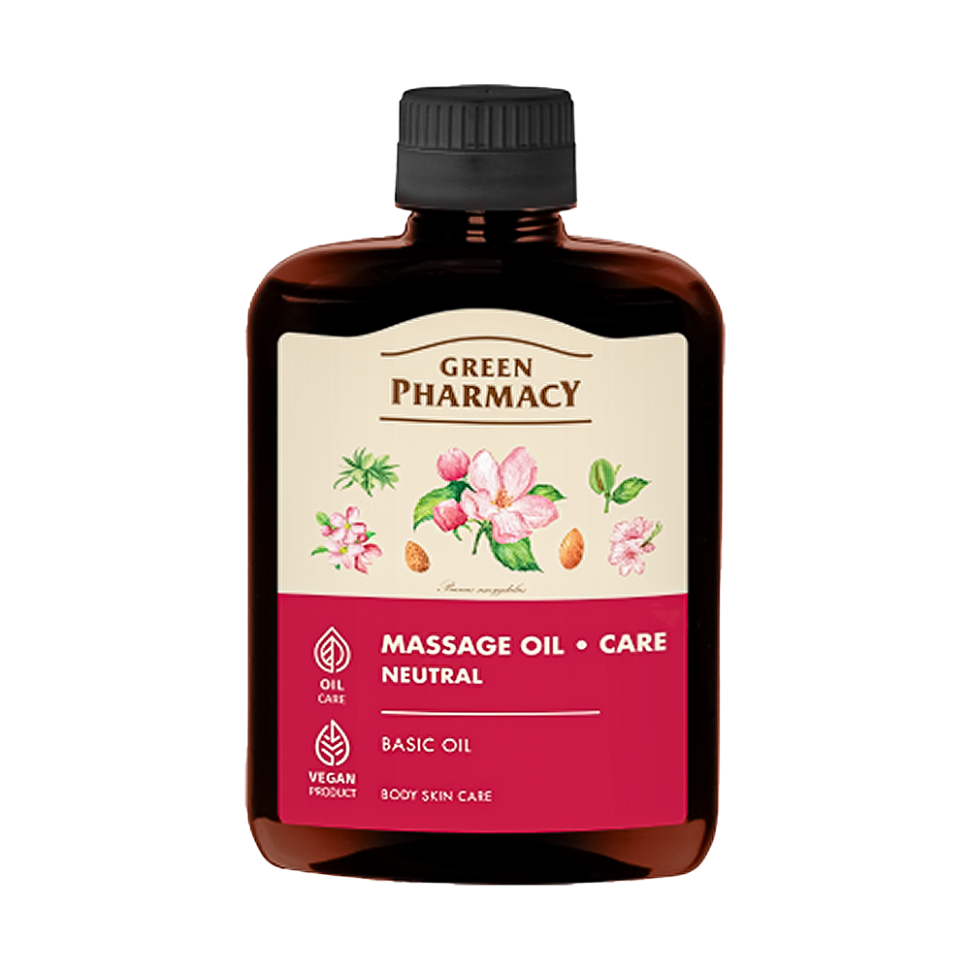 Массажное масло Зелёная аптека, нейтральное, для любого типа массажа, 200 мл фото 1 — Интернет каталог PriceOK