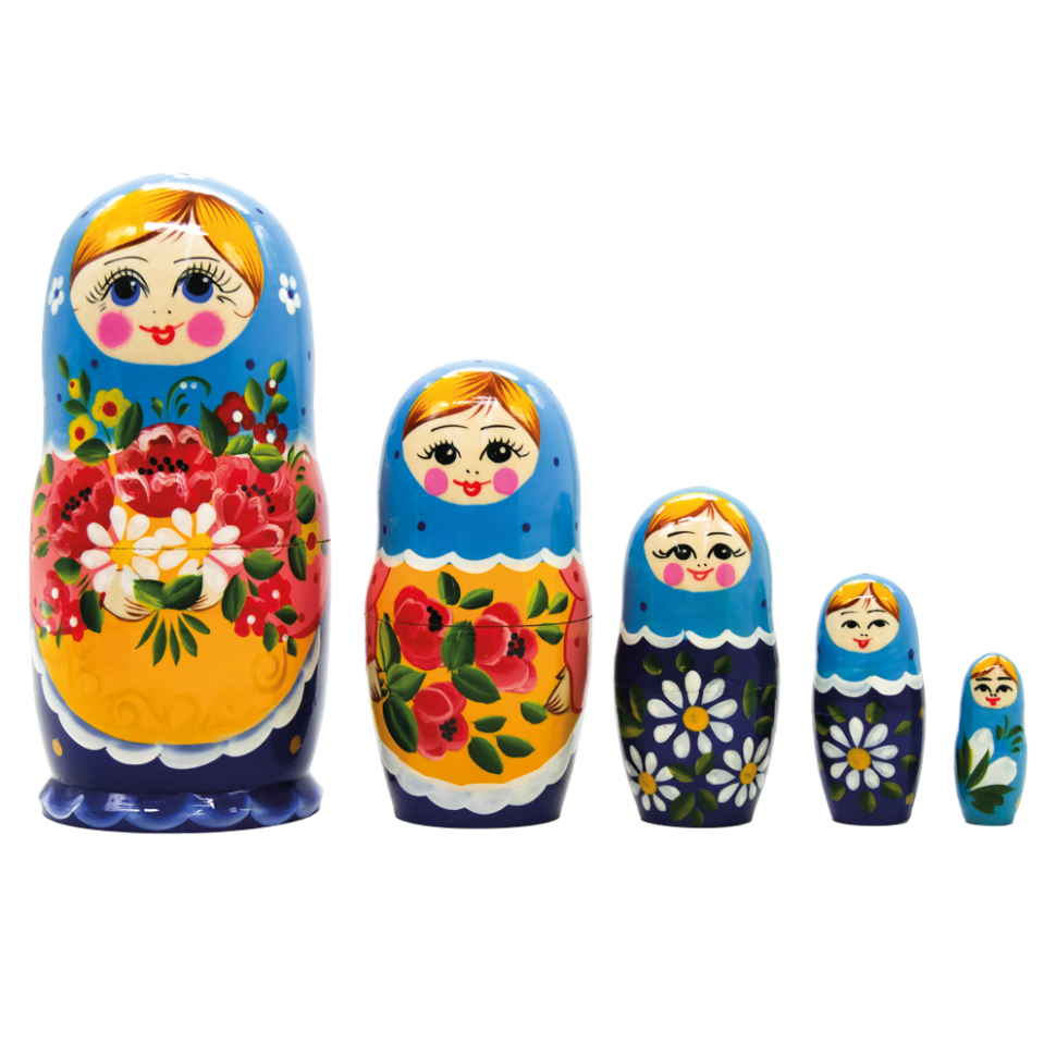 Матрёшка Маковый букет M5, 18 см фото 1 — Интернет каталог PriceOK