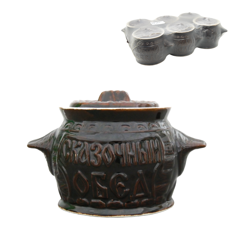 Горшок для выпекания 0,6 л сказочный обед (набор из 6 горшков) фото 1 — Интернет каталог PriceOK