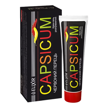 Крем-гель CAPSICUM Красный перец, 75 мл — Интернет каталог PriceOK