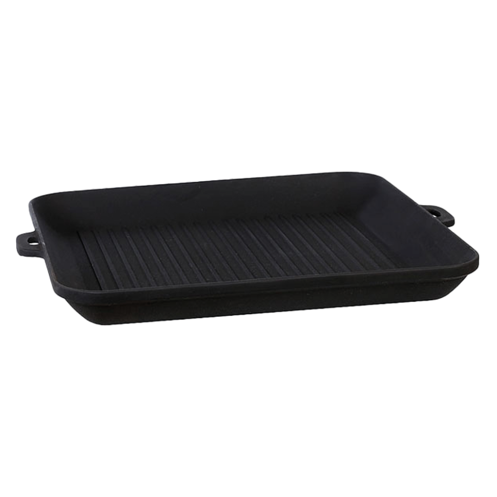 Чугунная сковорода-гриль 35x35x4 см фото 1 — Интернет каталог PriceOK