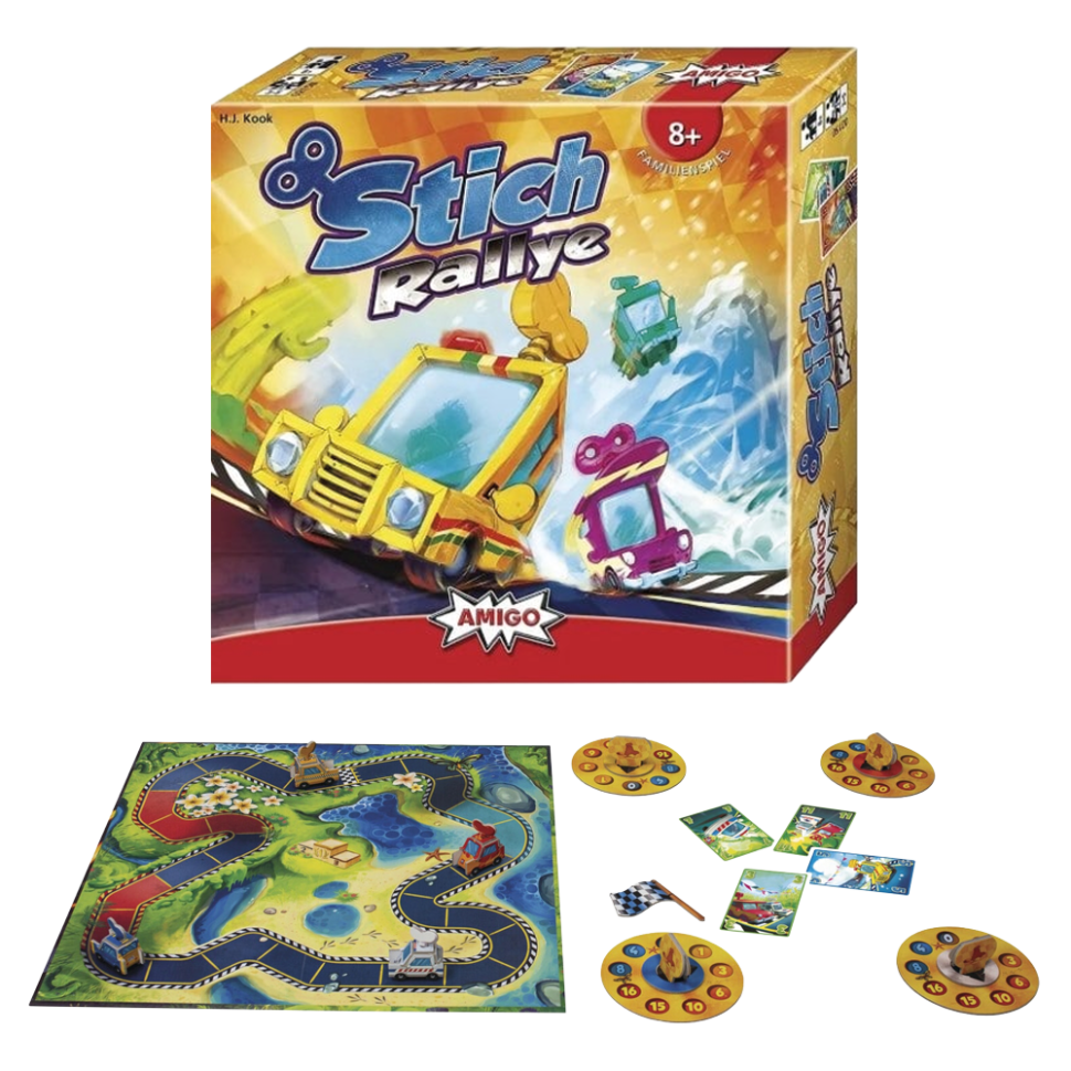 Настольная игра Spel Stich Rallye фото 1 — Интернет каталог PriceOK