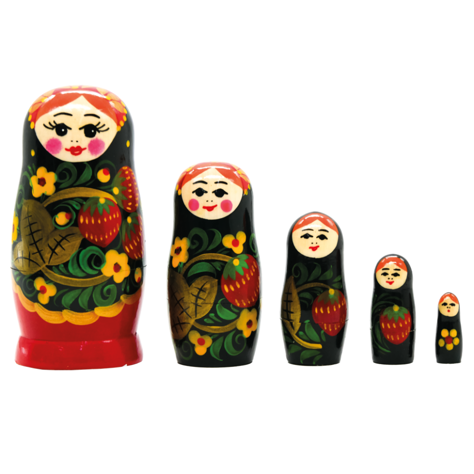 Матрёшка Земляничка M5, 11 см фото 1 — Интернет каталог PriceOK