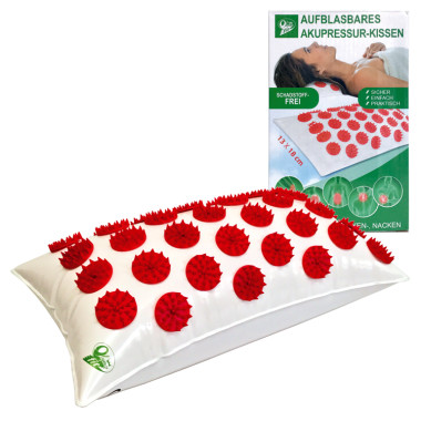 Акупунктурная надувная подушка 32x18 cm, 36 стимулирующих элементов по 27 точки — Интернет каталог PriceOK