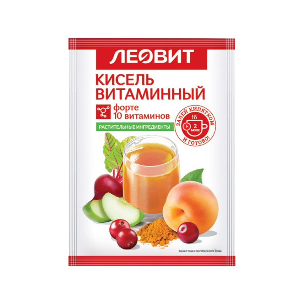Кисель Витаминный ФОРТЕ для улучшения процесса обмена веществ и поддержания иммунитета 20 г фото 1 — Интернет каталог PriceOK