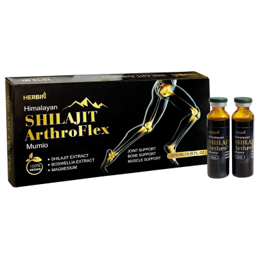 Мумие Гималайское с Босвелией ArthroFlex Herbin, флакон 10x10 мл (100 мл) — Интернет каталог PriceOK