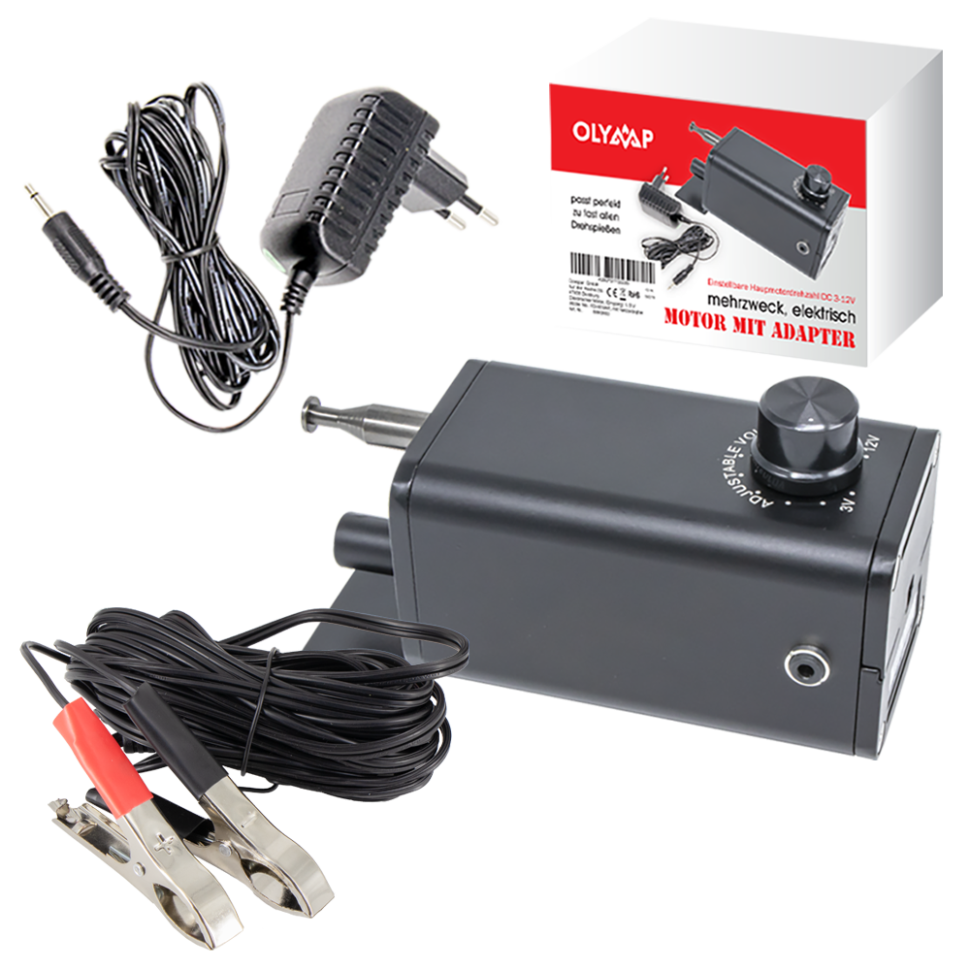 Электрический мотор с адаптером. Вход:100-240V AC 50/60Hz, Выход:12V/1.0A фото 1 — Интернет каталог PriceOK