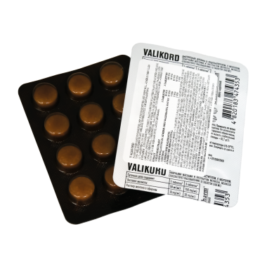 Валикорд, 12 таблеток — Интернет каталог PriceOK