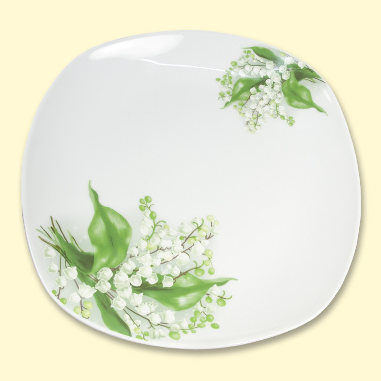 Набор тарелок Ландыши (3 шт.), Д-26 см фото 1 — Интернет каталог PriceOK