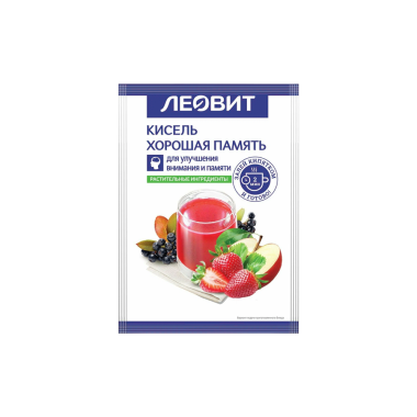 Кисель Хорошая память для улучшения памяти и внимания 20 г — Интернет каталог PriceOK