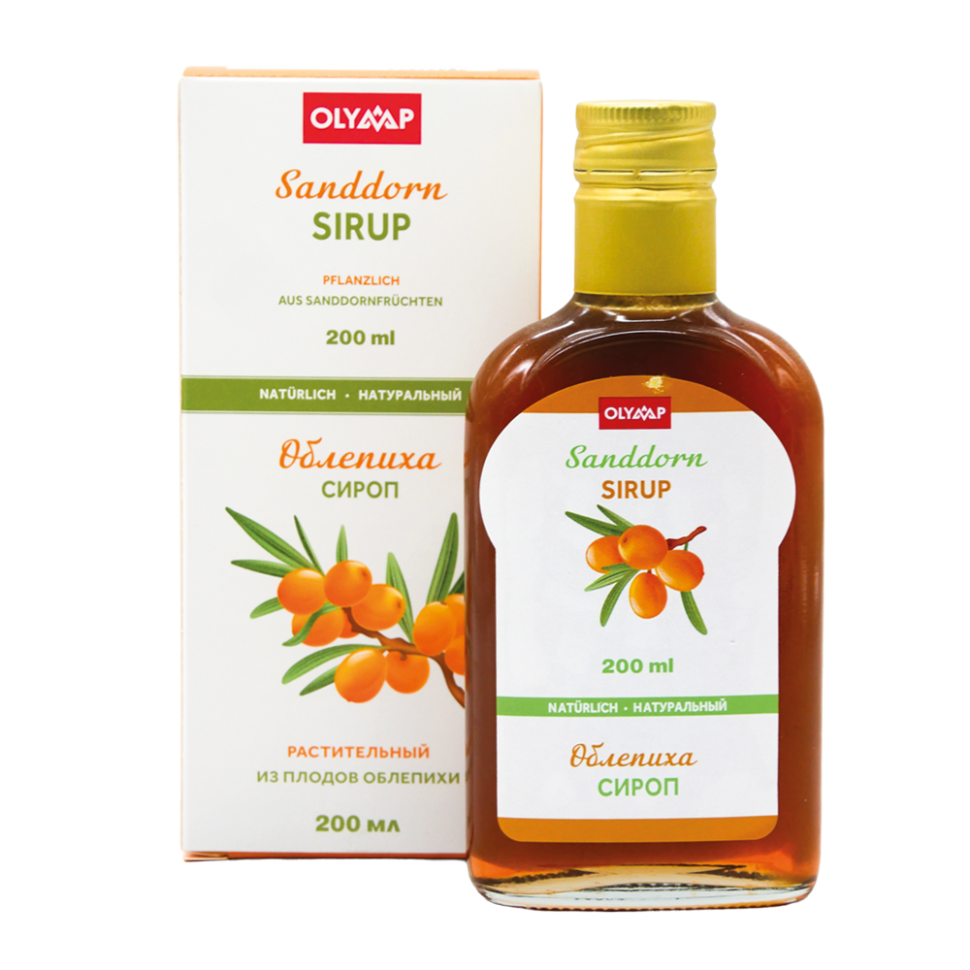 Сироп Облепиха, 200 мл фото 1 — Интернет каталог PriceOK