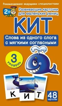 КИТ. Слова из одного слога с мягкими согласными. З уровень фото 1 — Интернет каталог PriceOK
