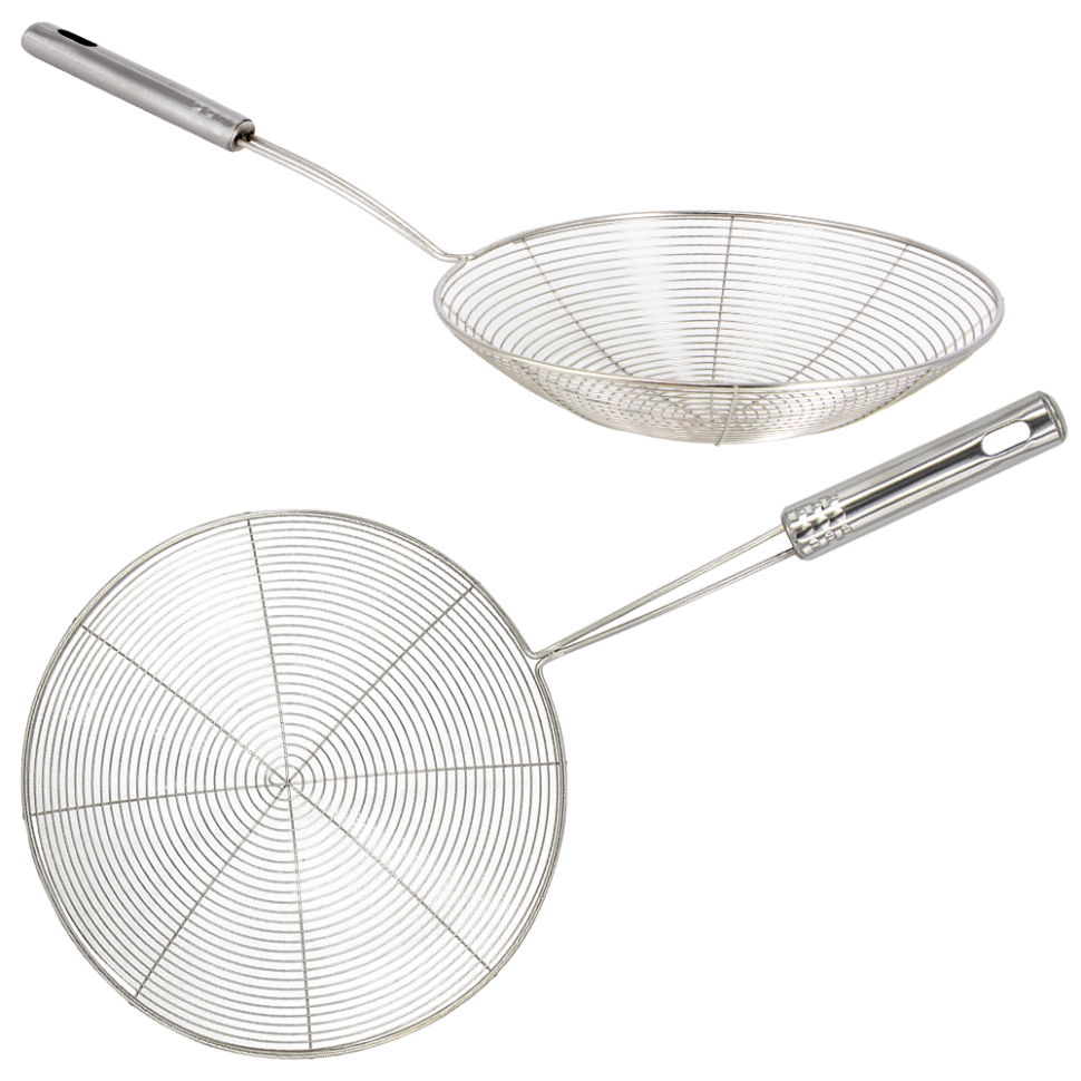 Шумовка сито из нержавеющей стали 21 x 42 см фото 1 — Интернет каталог PriceOK