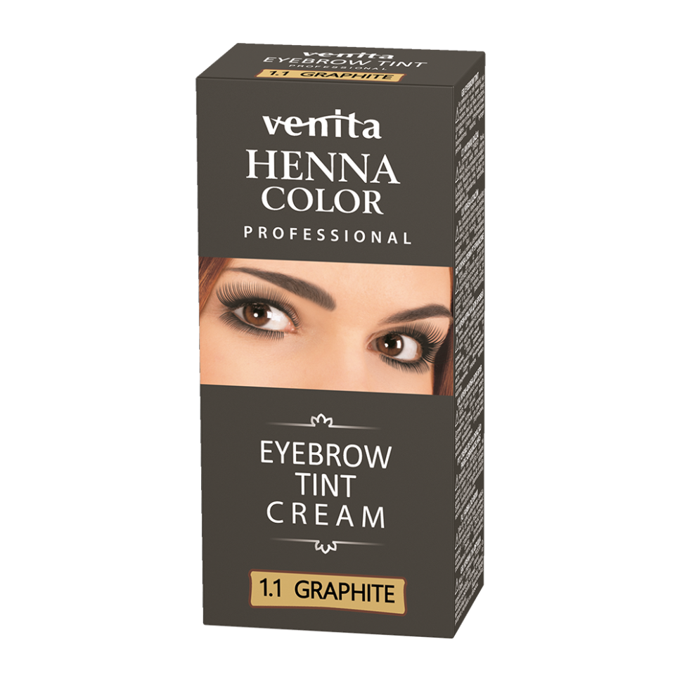 Хна для окрашивания бровей Henna Color Professional 1.1 Графит 15 г фото 1 — Интернет каталог PriceOK