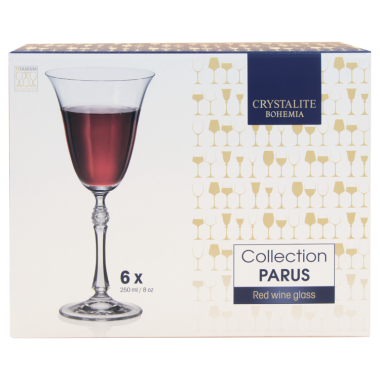 Фужеры для красного вина PARUS 6 шт 250 мл — Интернет каталог PriceOK