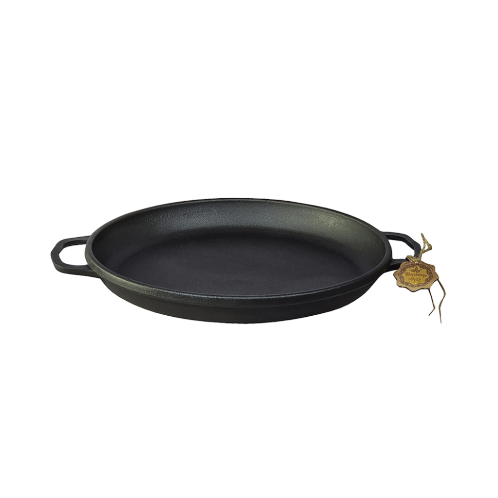 Чугунная сковорода-крышка 34х4 см фото 1 — Интернет каталог PriceOK