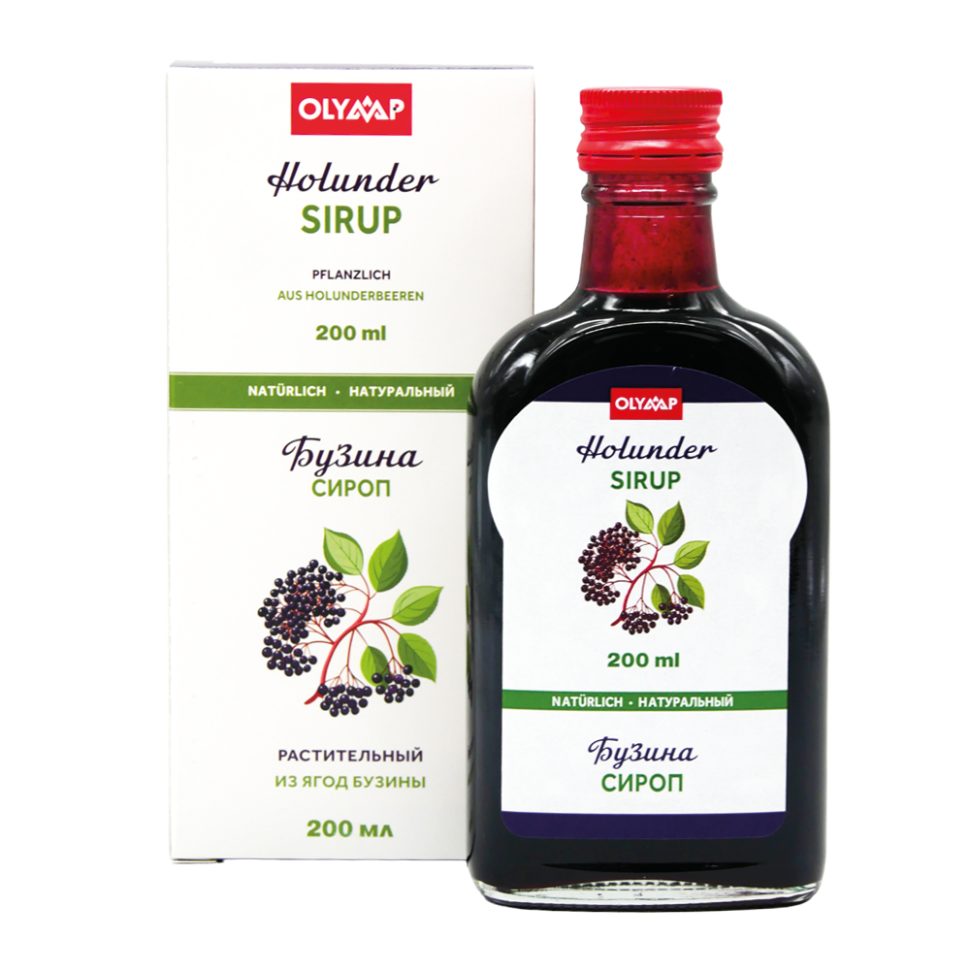 Сироп Бузина, 200 мл фото 1 — Интернет каталог PriceOK