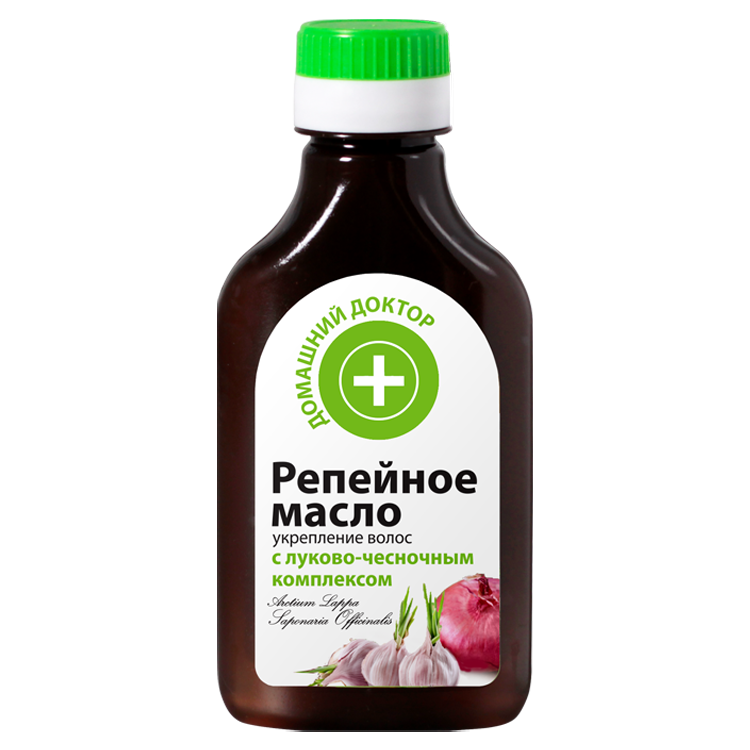 Репейное масло Домашний доктор укрепление волос, с луково.чесночным комплексом, 100 мл фото 1 — Интернет каталог PriceOK