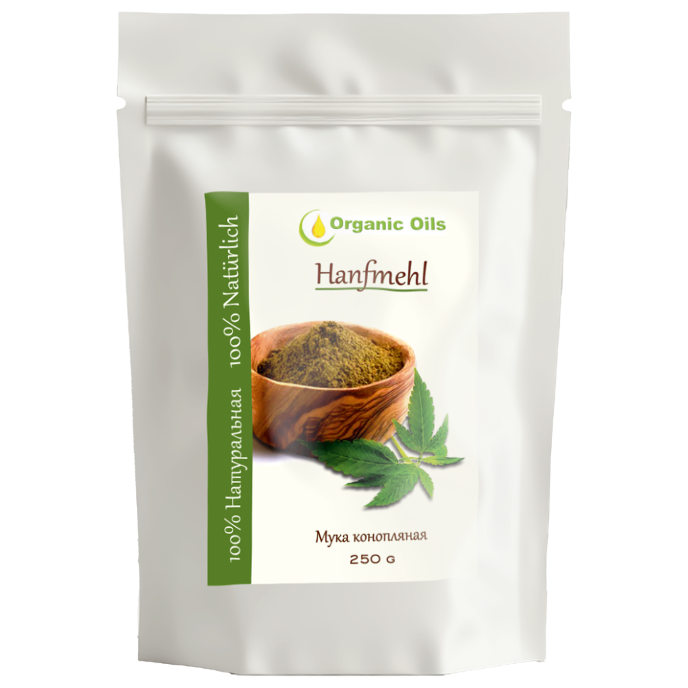 Мука конопляная Organic Oils 250 г фото 1 — Интернет каталог PriceOK