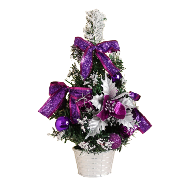 Искусственная ёлка настольная Зимнее волшебство. Праздничная, 15x29 см, ПВХ ветки отгибаются — Интернет каталог PriceOK