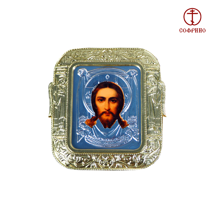 Икона для машины Спас Нерукотворный, в ризе, 6х5 см фото 1 — Интернет каталог PriceOK