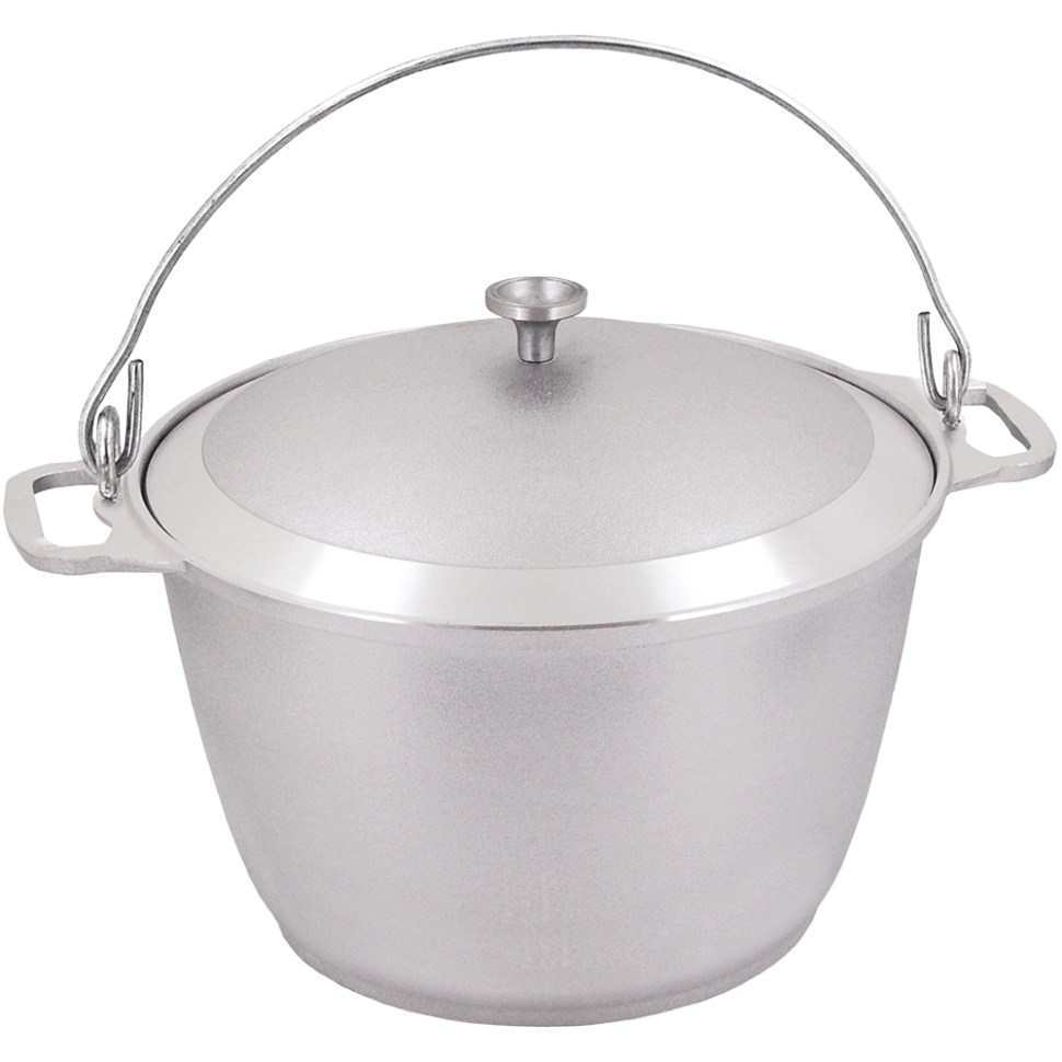 Казан походный с дужкой, 8 л, диаметр 28 см, высота 18,5 см, 2,82 кг фото 1 — Интернет каталог PriceOK