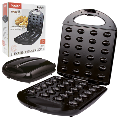 Электрическая орешница - Praktik, 24 шт орешков, 1400 Вт, 27 х 32 х 10 см — Интернет каталог PriceOK