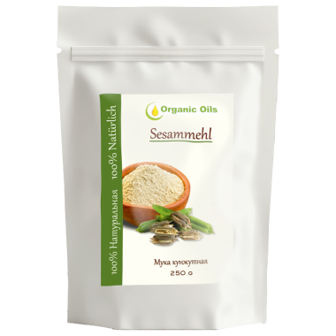 Мука кунжутная Organic Oils 250 г — Интернет каталог PriceOK
