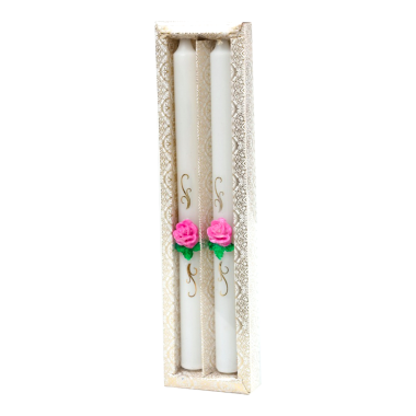 Свечи венчальные, парафин, 2 шт., 26 см, ? 2 см — Интернет каталог PriceOK