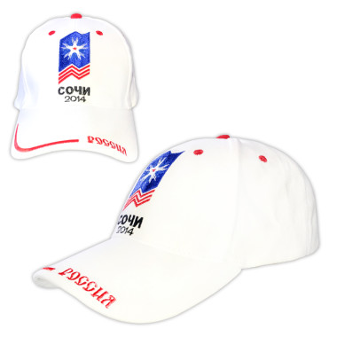 Кепка Сочи 2014, белая — Интернет каталог PriceOK