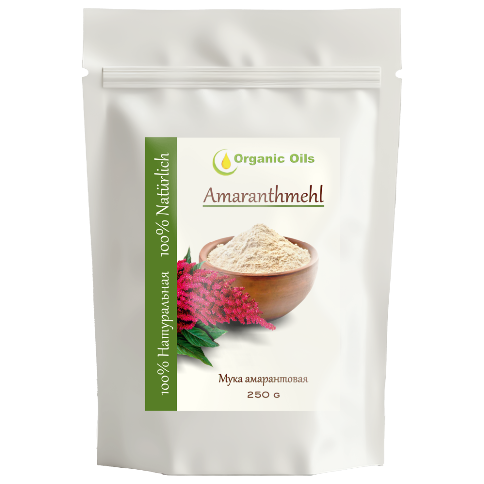 Мука амарантовая Organic Oils 250 г фото 1 — Интернет каталог PriceOK