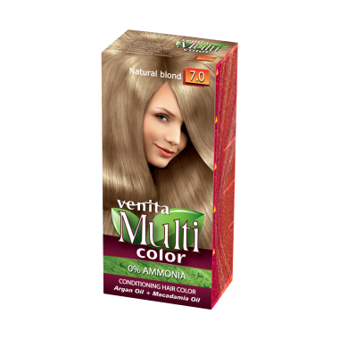 Краска без аммиака MULTI COLOR Natural Blond 7.0 — Интернет каталог PriceOK