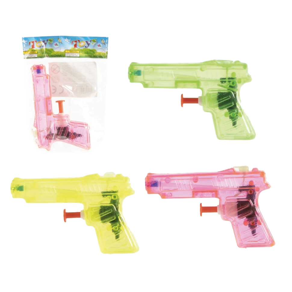 Водяной пистолет 10 см, 4 цвета в ассортименте фото 1 — Интернет каталог PriceOK