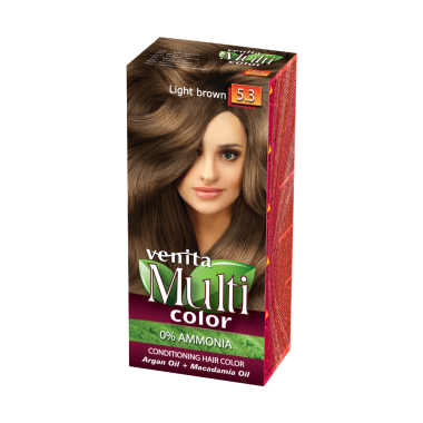 Краска без аммиака MULTI COLOR Light Brown 5.3 — Интернет каталог PriceOK