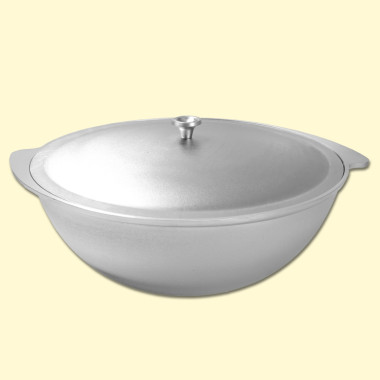 Казан Татарский  12 л, диаметр 40,8 см, высота 16,5 см, 4,1кг — Интернет каталог PriceOK