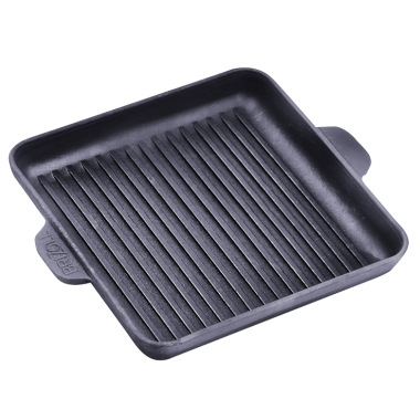 Гриль-Сковорода  квадратная из чугуна Brizoll H181825G, 18 х 18 x 2,5 см — Интернет каталог PriceOK
