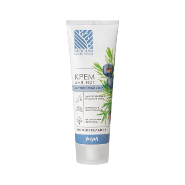 Крем для ног MODUM Можжевельник, интенсивный уход 75 г — Интернет каталог PriceOK
