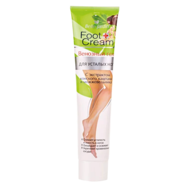 Belle Jardin Венозный гель для усталых ног с экстрактом конского каштана и можжевельника, 125 мл — Интернет каталог PriceOK