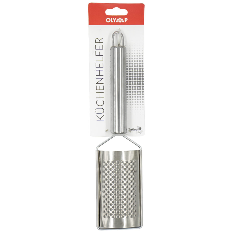 Ручная терка из нержавеющей стали, 23,5 x 5,5 см фото 1 — Интернет каталог PriceOK